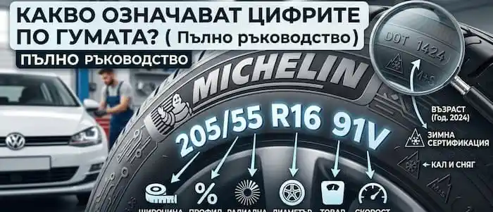 Какво означават цифрите по автомобилната гума? | Superhelp